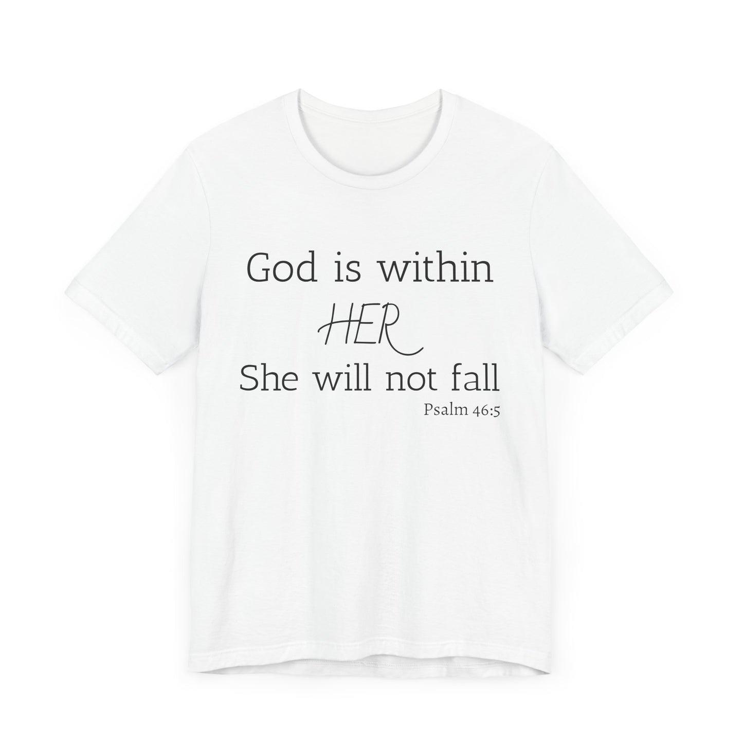 Unisex Jersey Short Sleeve Tee