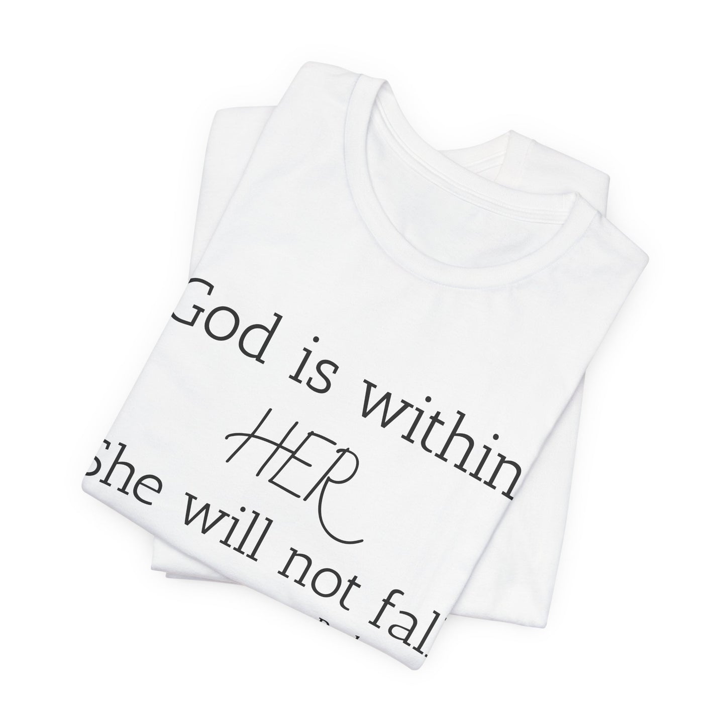 Unisex Jersey Short Sleeve Tee
