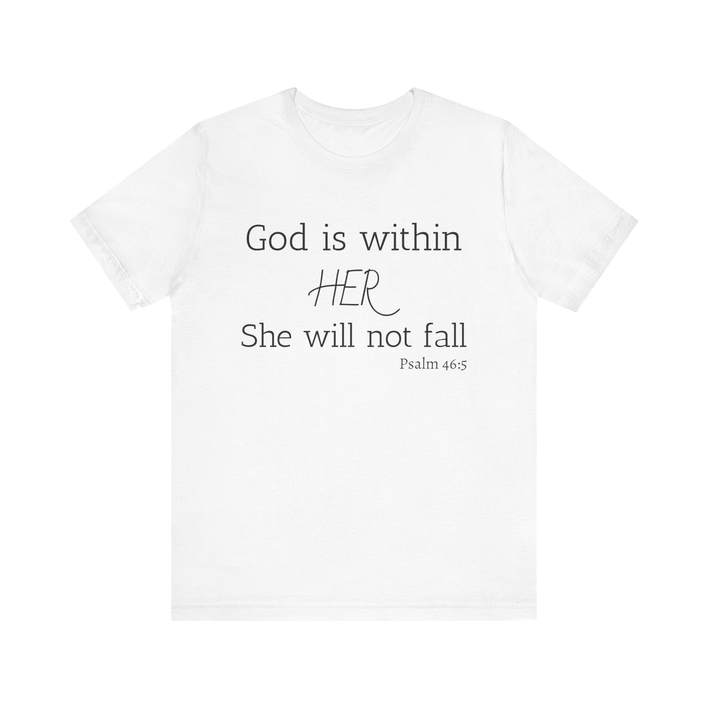 Unisex Jersey Short Sleeve Tee